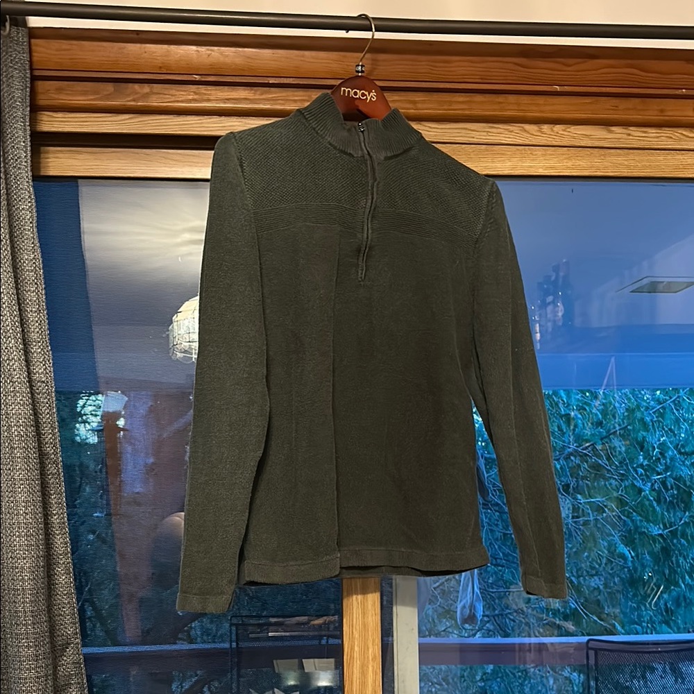 Flag & Anthem Olive Quarter-Zip Pullover